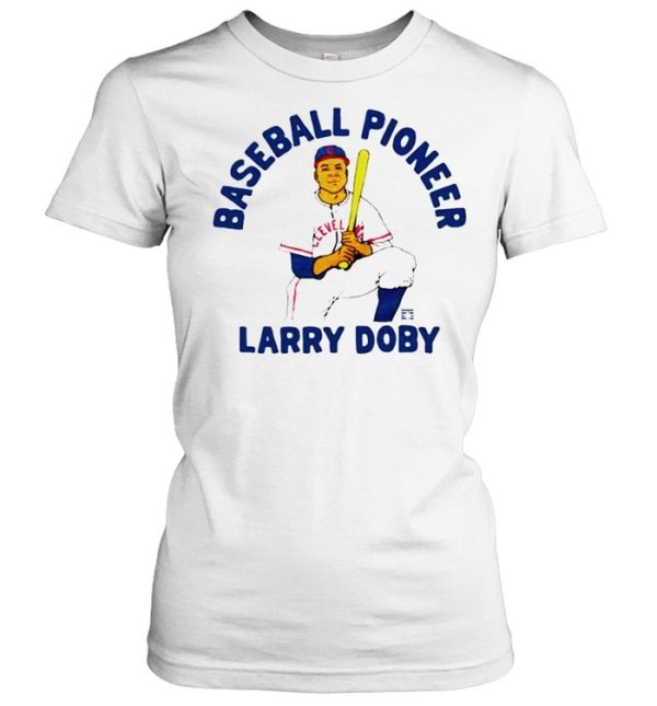 Baseball Pioneer Larry Doby Cleveland shirt