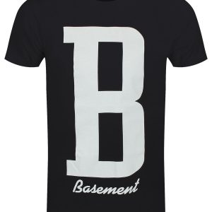 Basement B Mens Black T Shirt 1