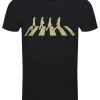 Beatles Abbey Road Silhouette Men’s Black T-Shirt