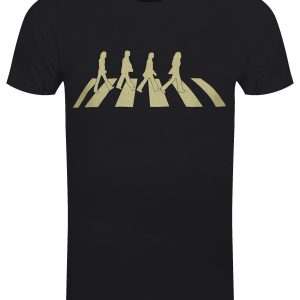 Beatles Abbey Road Silhouette Men’s Black T-Shirt