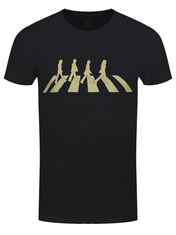 Beatles Abbey Road Silhouette Men’s Black T-Shirt