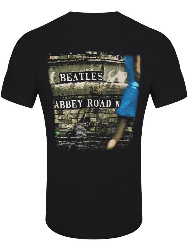 Beatles Vintage Abbey Road Men’s Black T-Shirt