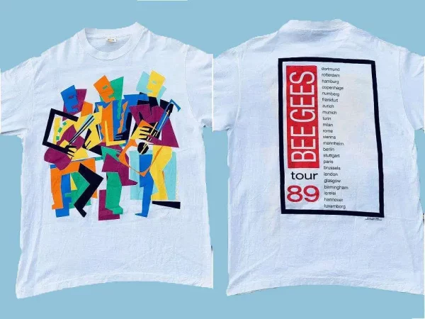 Bee Gees 1989 Tour Supatees Shirt