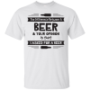 Beer Opinion Black Version T-Shirt