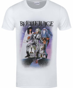 Beetlejuice Poster Mens White T Shirt 1