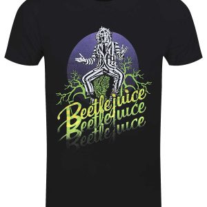 Beetlejuice Triple B Men’s Black T-Shirt