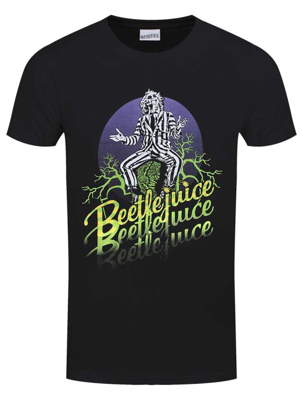 Beetlejuice Triple B Men’s Black T-Shirt