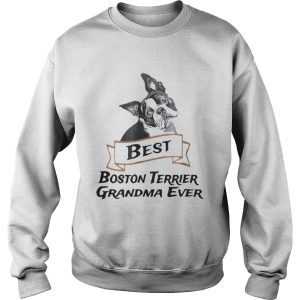 Best Boston Terrier Grandma Ever shirt 3