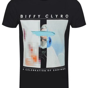 Biffy Clyro Celebration Of Endings Mens Black T Shirt 1