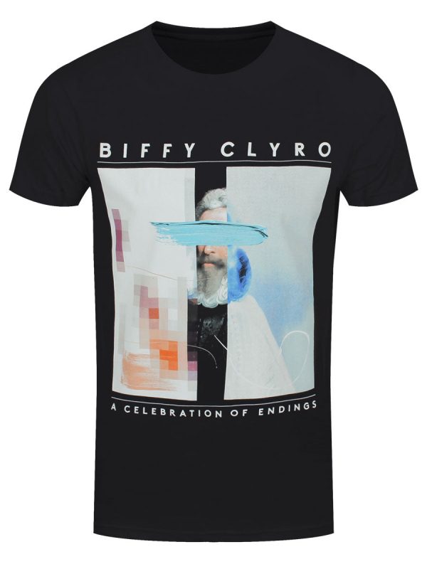 Biffy Clyro Celebration Of Endings Men’s Black T-Shirt