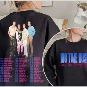 Big Time Rush Band Can’t Get Enough Tour 2023 Shirt