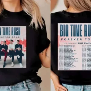 Big Time Rush Forever Tour 2022 Shirt