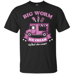 Big Worm Ice Cream T-Shirt