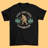 Bigfoot Hide & Seek Champion T-shirt