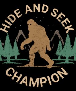 Bigfoot Hide & Seek Champion T-shirt 1 Bigfoot Hide Seek Champion T shirt 2