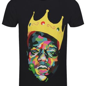 Biggie Crown Men’s Black T-Shirt