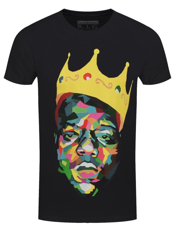 Biggie Crown Men’s Black T-Shirt