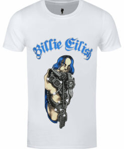 Billie Eilish Bling Mens White T Shirt 1