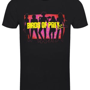 Birds Of Prey Silhouette Men’s Black T-Shirt