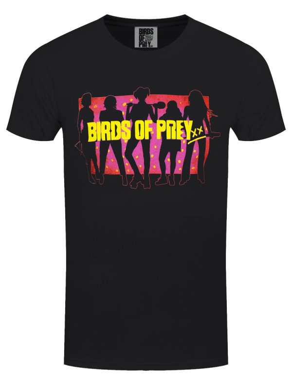 Birds Of Prey Silhouette Men’s Black T-Shirt