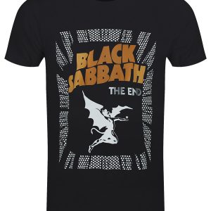 Black Sabbath The End Demon Mens Black T Shirt 1