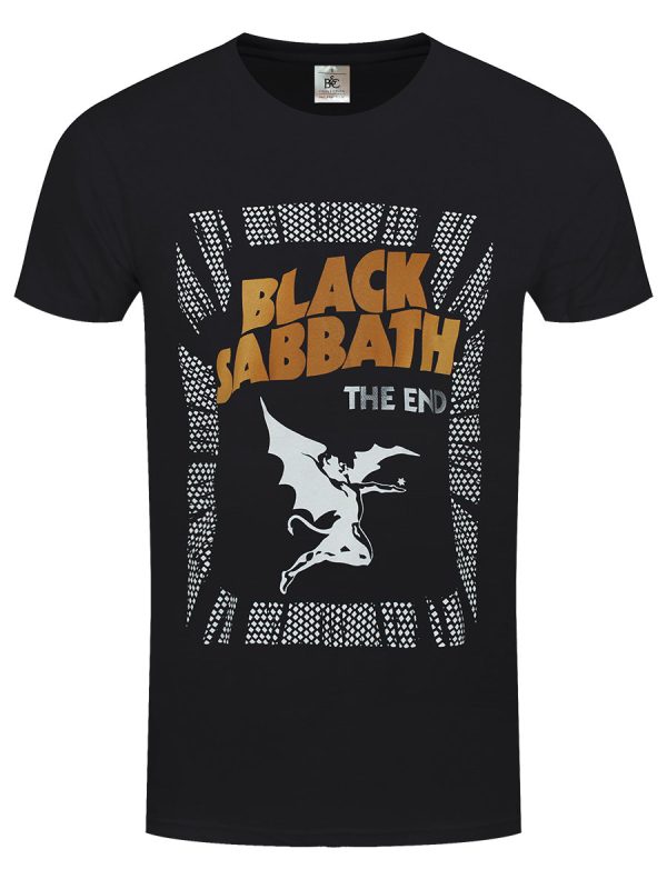 Black Sabbath The End Demon Men’s Black T-Shirt