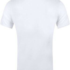 Bowie Halftone Flash Face Men’s White T-Shirt