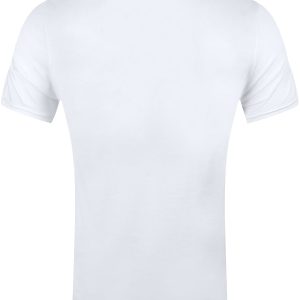 Bowie Holographic Bolt Mens White T-Shirt