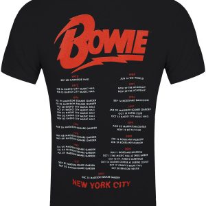 Bowie NYC Men’s Black T-Shirt