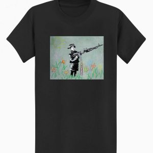 Boy With machine gun T-shirt