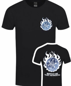 Bring Me The Horizon Globe Mens Black T Shirt 1