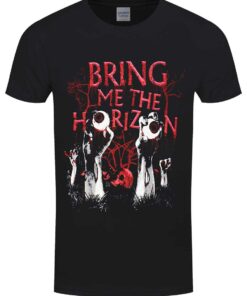 Bring Me The Horizon Graveyard Eyes Mens Black T Shirt 1