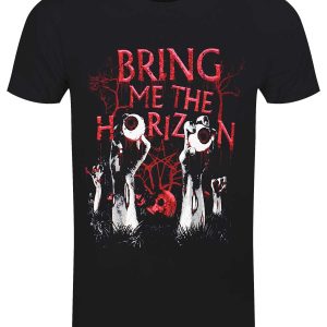 Bring Me The Horizon Graveyard Eyes Mens Black T Shirt 1