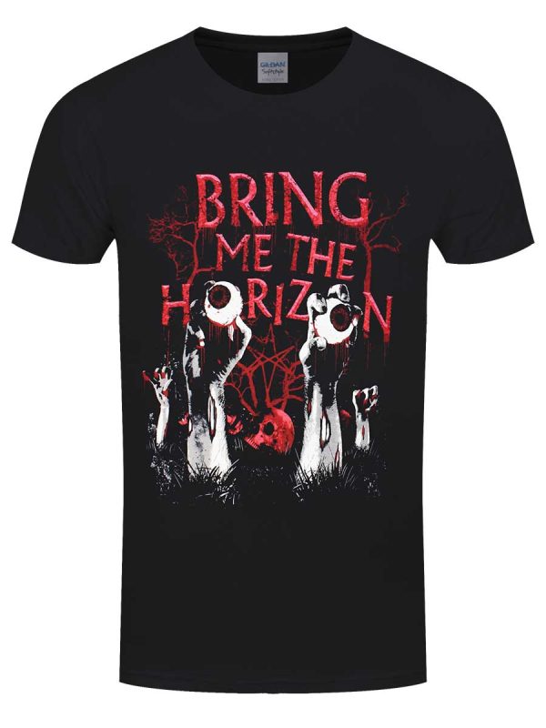 Bring Me The Horizon Graveyard Eyes Men’s Black T-Shirt