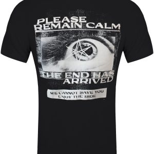 Bring Me The Horizon Remain Calm Mens Black T Shirt 2