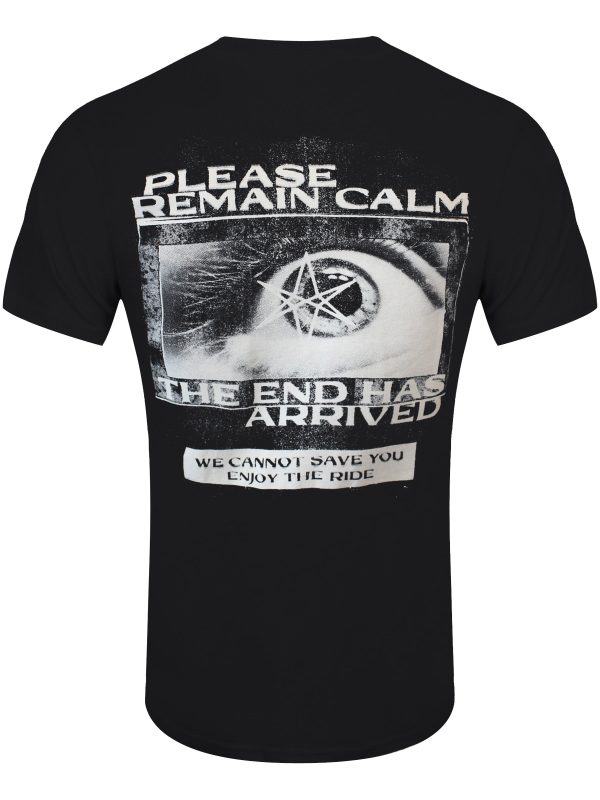 Bring Me The Horizon Remain Calm Men’s Black T-Shirt