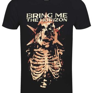 Bring Me The Horizon Skull Muss Men’s Black T-Shirt