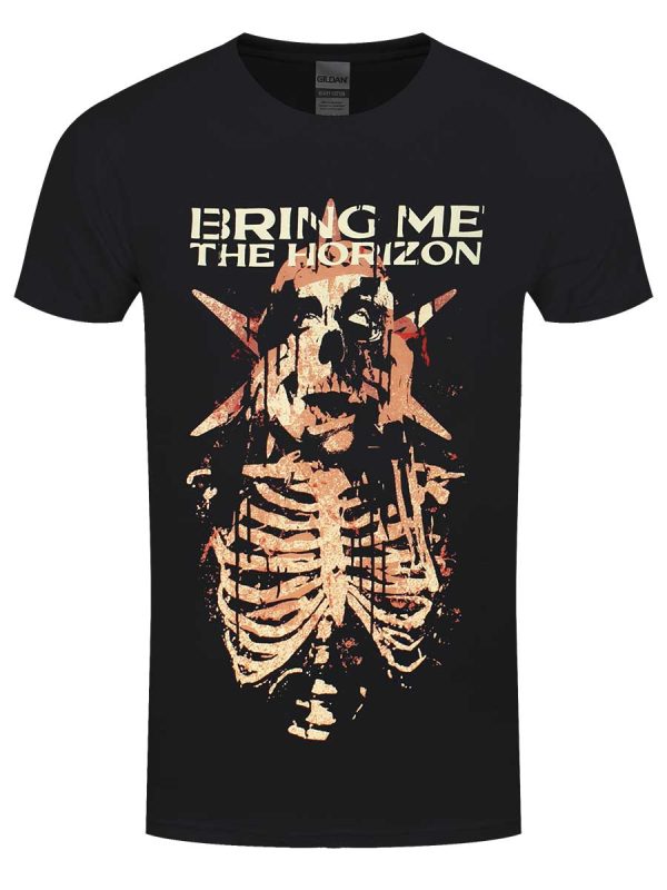 Bring Me The Horizon Skull Muss Men’s Black T-Shirt