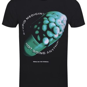 Bring Me The Horizon Stupid Medicine Mens Black T Shirt 1