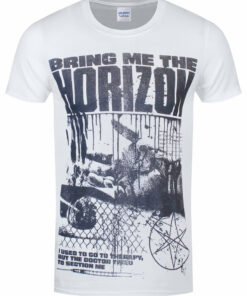 Bring Me The Horizon Therapy Mens White T Shirt 1