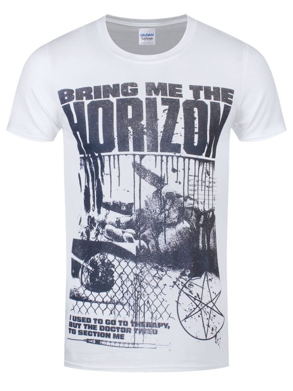 Bring Me The Horizon Therapy Men’s White T-Shirt