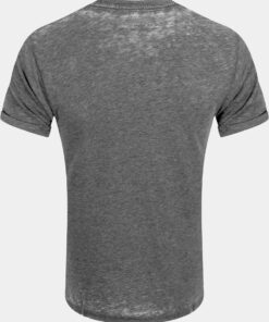 Bring Me The Horizon Umbrella Mens Charcoal Grey Burnout T Shirt 2