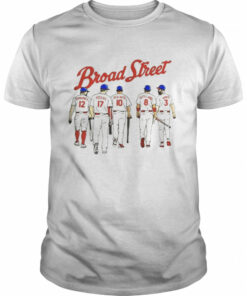 Broad Street Bombers Philadelphia Phillies Players Road World Series NLCS Champions Shirt 1