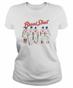 Broad Street Bombers Philadelphia Phillies Players Road World Series NLCS Champions Shirt 2