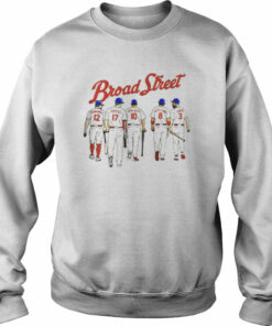 Broad Street Bombers Philadelphia Phillies Players Road World Series NLCS Champions Shirt 4