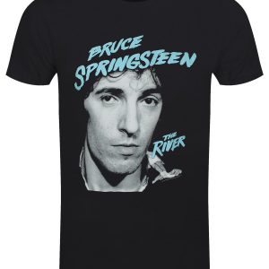 Bruce Springsteen River 2016 Mens Black T Shirt 1