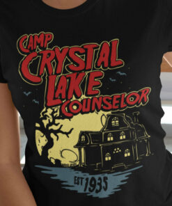 Camp Crystal Lake Counselor T-Shirt 2 Camp Crystal Lake Counselor T Shirt 3