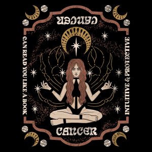 Cancer Zodiac T Shirt 1