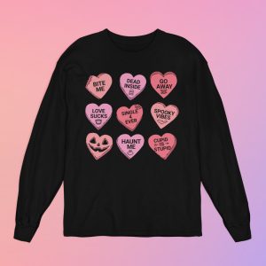 Candy Hearts Long Sleeve Shirt