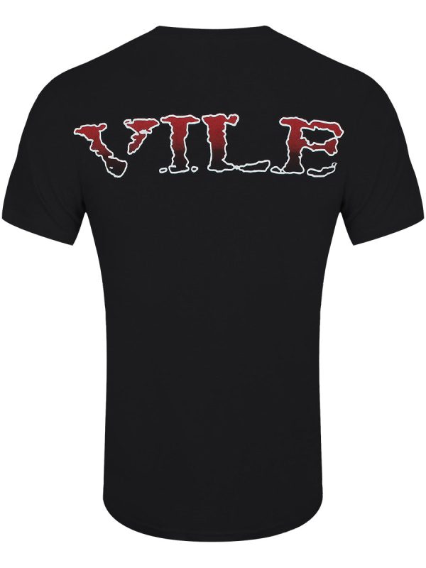 Cannibal Corpse Vile Cover Men’s Black T-Shirt